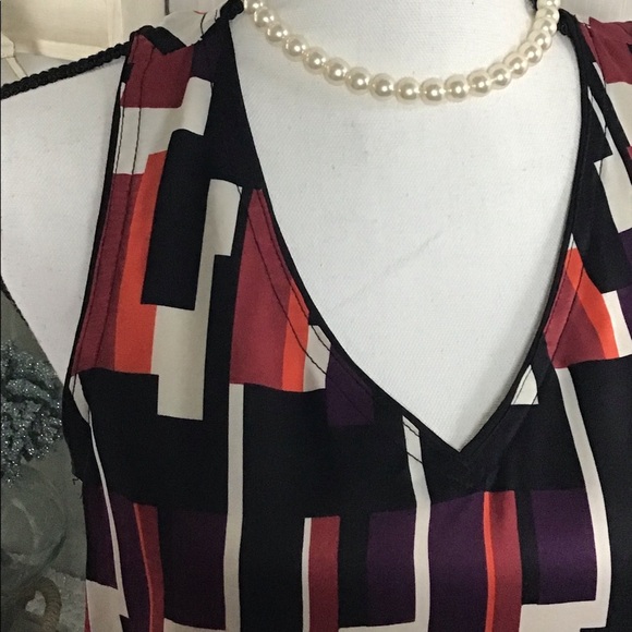 ALICE BLUE exclusively for STITCH FIX Satin Sleeveless Top Size SMALL - Picture 4 of 8